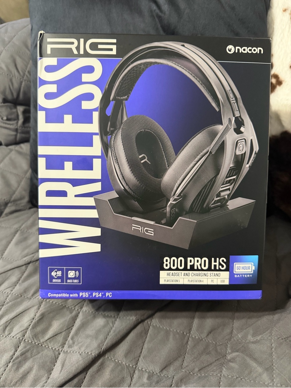 RIG 800 PRO HS Wireless Gaming Headset by - Black